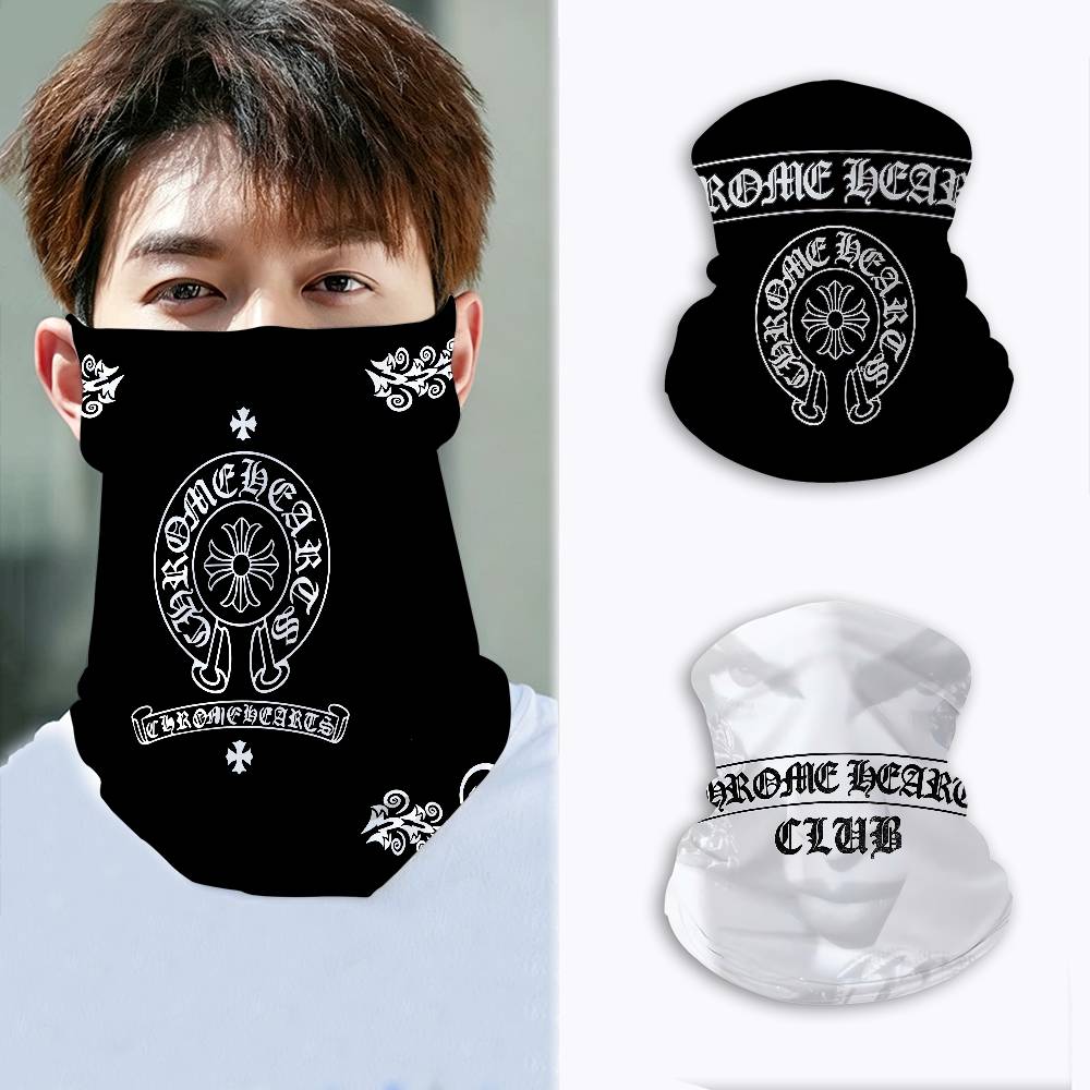 Luxury Skincare Mask - Merek Mewah C-Chrome H-Hearts Logo Fashion